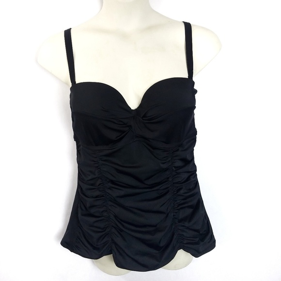 torrid Other - NWOT Torrid Tankini Top Black SZ 2 2X Underwire